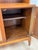 Vintage Lane MCM Hutch Rhythm Cane Door Bookcase Display China Cabinet Shelving For Sale - Image 17 of 17