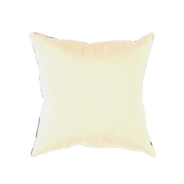 Contemporary Silk Ikat Bohemian Throw Pillow For Sale In New York - Image 6 of 7