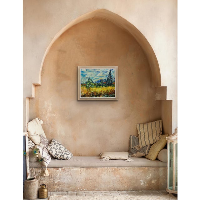 Chantal Grimb, Everything Is Rhythm, 1972, Oil Painting For Sale - Image 10 of 18