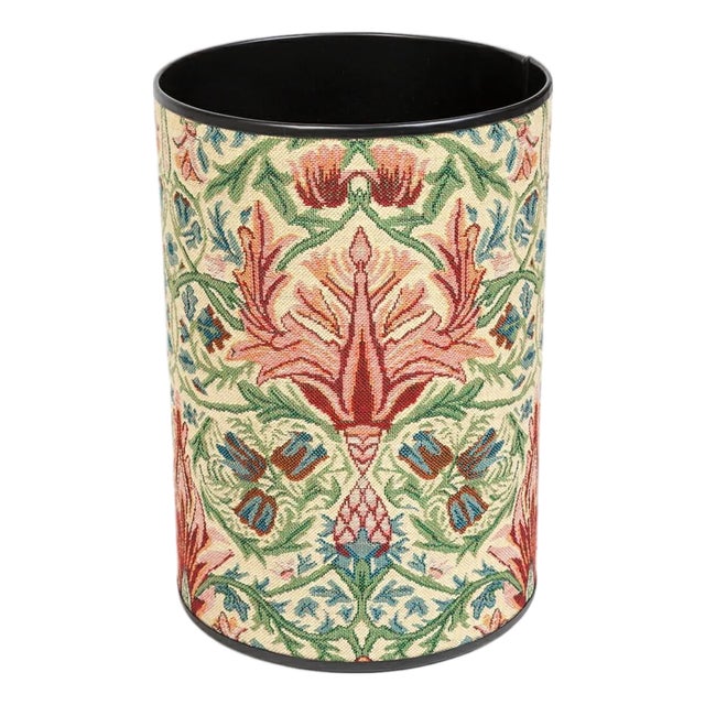Morris Snakeshead Tapestry Waste Bin For Sale