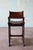 1960s Sergio Rodrigues Style Brazilian Barstools in Patinated Leather - Set of 4 For Sale - Image 11 of 15