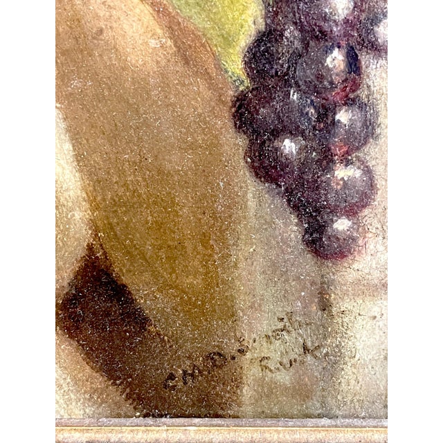 19th Century Portrait of a Goddess of Wine, Signed For Sale - Image 9 of 9