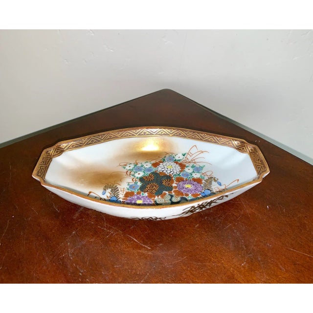 Antique Japanese Gilt Hand Painted Small Bowl For Sale In San Diego - Image 6 of 6