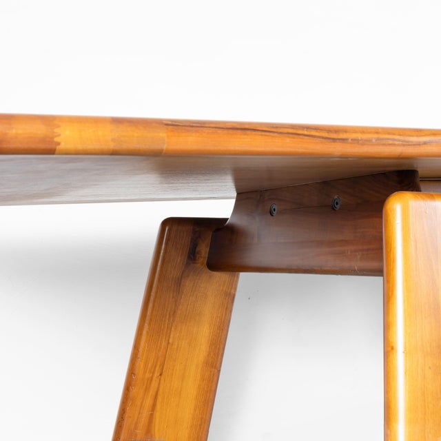 Wood Sapporo Table by Mario Marenco, 1970 For Sale - Image 7 of 10