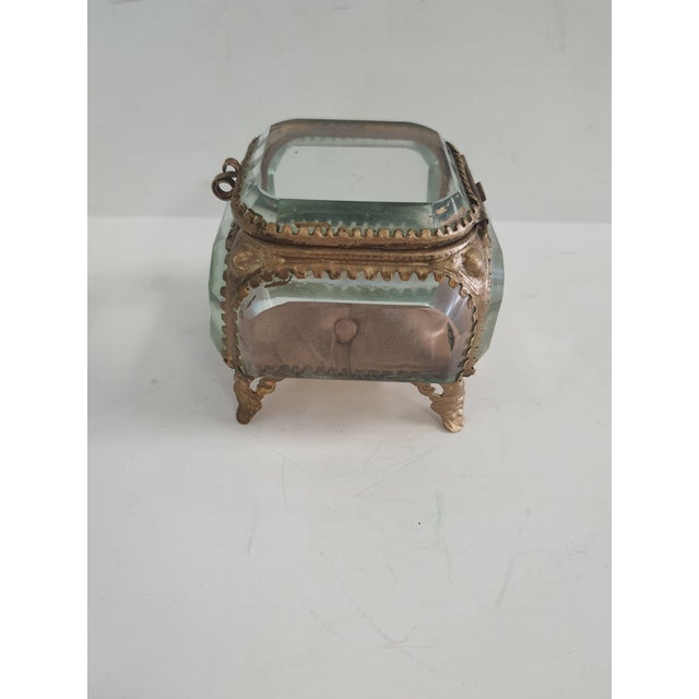 Antique French Trinket Box/Ormolu For Sale - Image 4 of 7