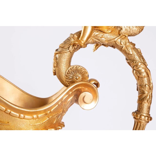 Antique Patinated Bronze Ewers, Set of 2 For Sale - Image 11 of 15