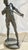 Massive Bronze Gladiator by Baucke Sculpture Signed and Dated 1910 36" Tall For Sale - Image 12 of 14
