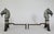 Pair of Vintage Cast Iron Horse Head Andirons For Sale - Image 4 of 13