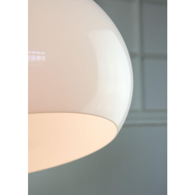 White Jolly Pendant Lamp by Luigi Massoni for Guzzini, 1970s For Sale - Image 3 of 15