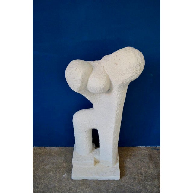 Italian Artist, Large Anthropomorphic Sculpture, 1970s, Plaster For Sale - Image 14 of 18