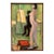 Late 20th Century Modernist Nude Painting of Model in Artist’s Studio For Sale