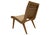 Lounge Chair with Flax Webbing and Clear Maple Finish by Jens Risom for Knoll Inc. For Sale - Image 6 of 13