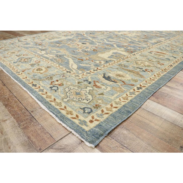 Persian Sultanabad Rug, 09'00 X 12'02 For Sale In Dallas - Image 6 of 10