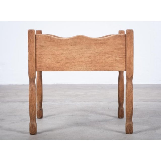 1960s Oak Planter Stand by Henning Kjærnulf, Denmark, 1960s For Sale - Image 5 of 8