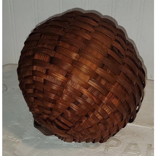 Collection of Four 19Thc Buttocks Baskets For Sale - Image 10 of 10