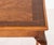 Early 20th Century Queen Anne Style Side Table With Swing Arm Lamp For Sale - Image 5 of 9