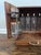 Brown 1950s Karoff Japanese Tabletop Walnut Mini Bar Cabinet With Decanters, Glasses & Tools For Sale - Image 8 of 11