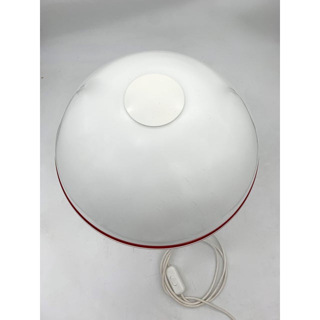 Single Murano Table Lamp from Leucos, 1970s For Sale - Image 3 of 5