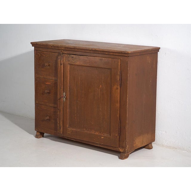Large Antique Chest of Drawers, 1920s For Sale - Image 14 of 16