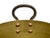 Very Large Mid 1800s Antique Heavy Brass & Hand Wrought Iron Hearth or Stove Top Cooking Pot 18 Inches Long! For Sale - Image 10 of 18