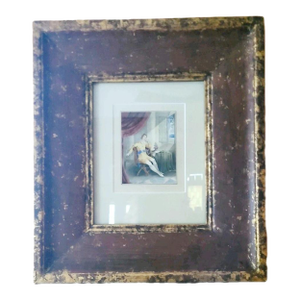 Beatifully Framed Watercolor “The Lover” English School 1820
