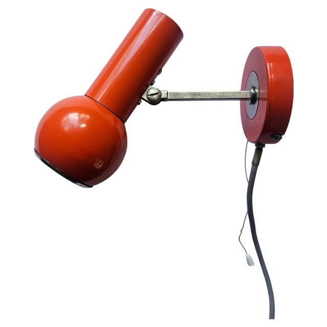 Mid-Century Modern Space Age Italian Wall Lamp, 1970s For Sale - Image 13 of 13