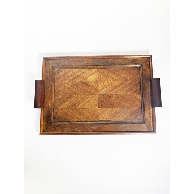 Wooden Serving Tray, France, 1940s For Sale - Image 3 of 17