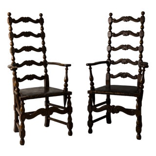 Armchairs from Nordiska Kompaniet, 1913, Set of 2 For Sale
