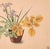 This is an original lithograph from the album, "The Art of Japanese Flower Arrangements" published in 1956. Ikebana is a...