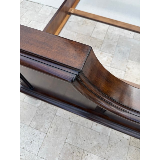 1990s Trump Home Collection King Size Bed Attributed to Lexington Furniture For Sale - Image 10 of 12