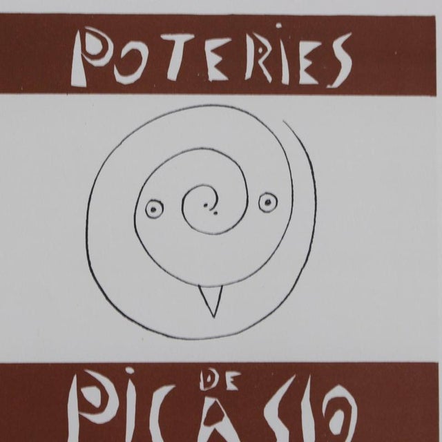 1940s Picasso's Pottery, Mourlot Lithograph, 1959, Lithograph For Sale - Image 5 of 10