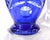 Large Blue Cut to Clear Vase For Sale - Image 4 of 7