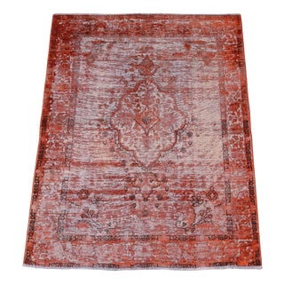 Vintage Turkish Large Knot Rug For Sale