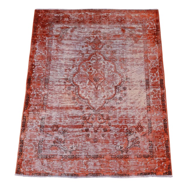 Vintage Turkish Large Knot Rug For Sale