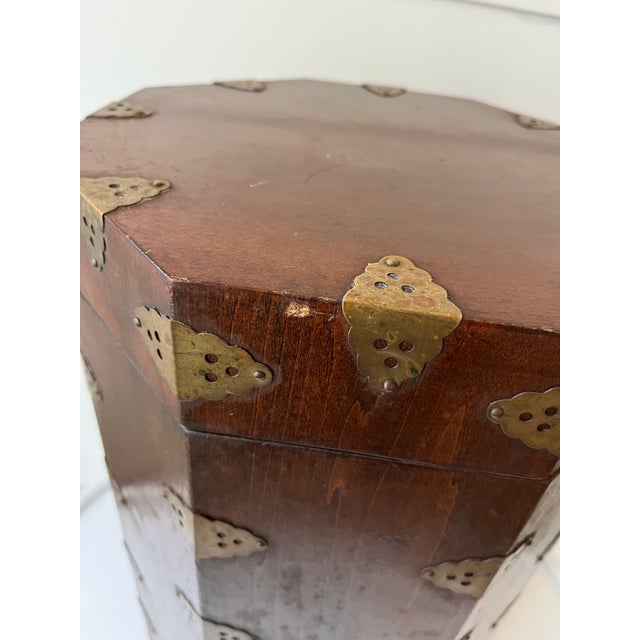 Mid 20th Century Korean Hat Box Side Table Chairish