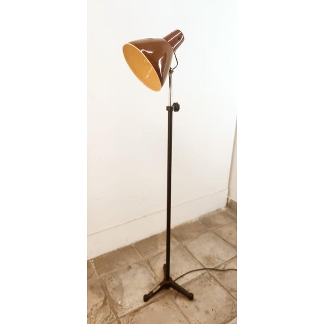 Industrial Theater Light with Stand and Wheels from Ng. Marcucci Milano For Sale - Image 18 of 18