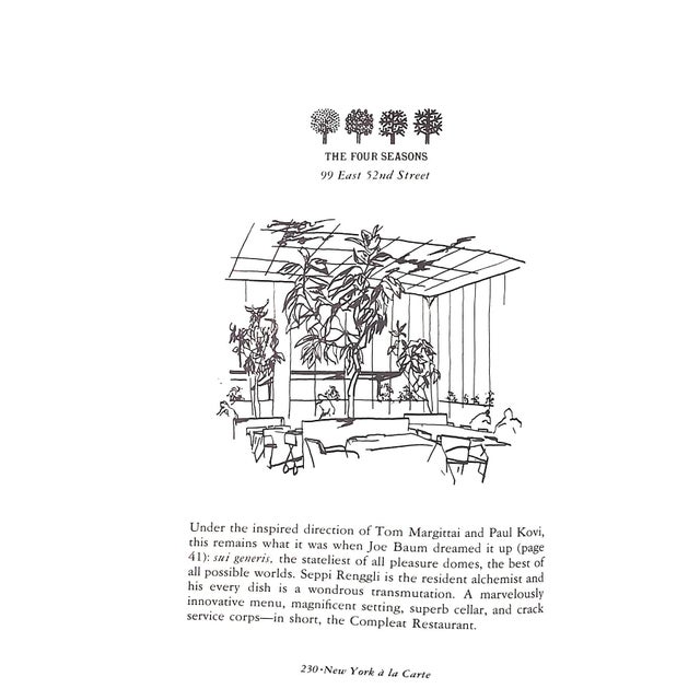 "New York a La Carte: Cooking With the Great Chefs" 1975 Jacobs, Jay For Sale - Image 4 of 12