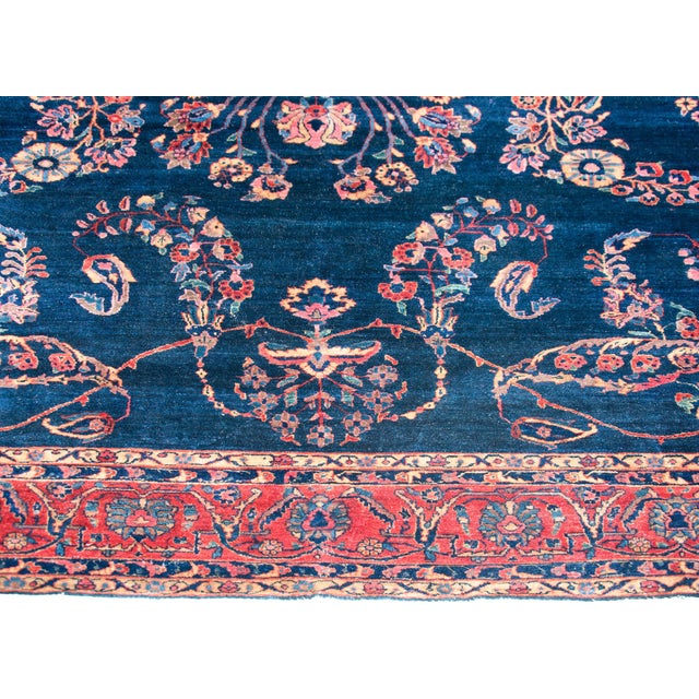 Early 20th Century Persian Sarouk Mohajeran Rug For Sale - Image 15 of 15