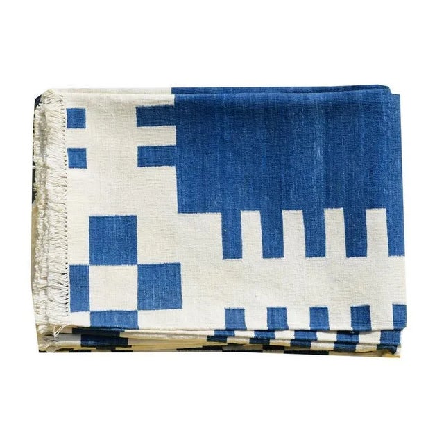 Casa Cosima Viveca Rug, 6x9, Blue For Sale - Image 4 of 5