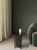 Round Smoked Glass Side Table by Lebanto For Sale - Image 4 of 4