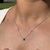 Not Yet Made - Made To Order Toi Et Moi Pear Cut Blue Sapphire & Diamond Pendant Necklace in 14k White Gold For Sale - Image 5 of 15