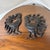 Add some vintage charm to your space with this 2 Pc Set of Sexton MCM Fighting Roosters. Made of cast iron and painted...