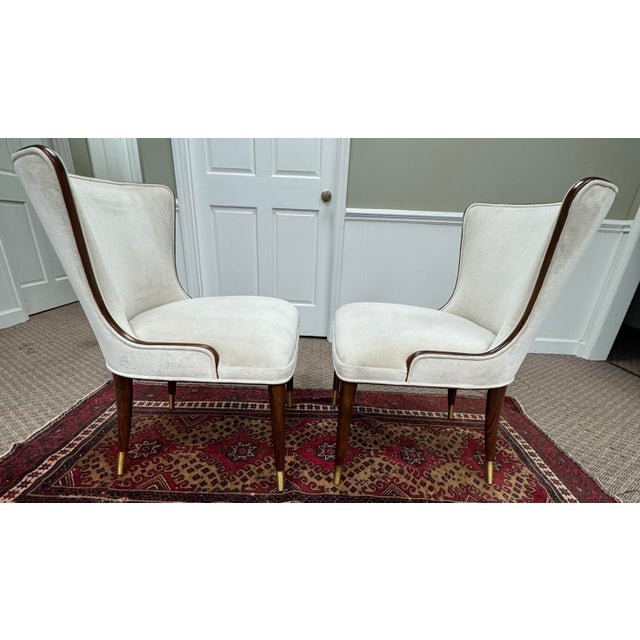 Retail for $9342 The Marino dining chair from the Barbara Barry Collection for Baker Furniture is destined as a true...