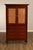 Grange French Louis Philippe Cherry Cane Door Armoire Cabinet For Sale - Image 18 of 18