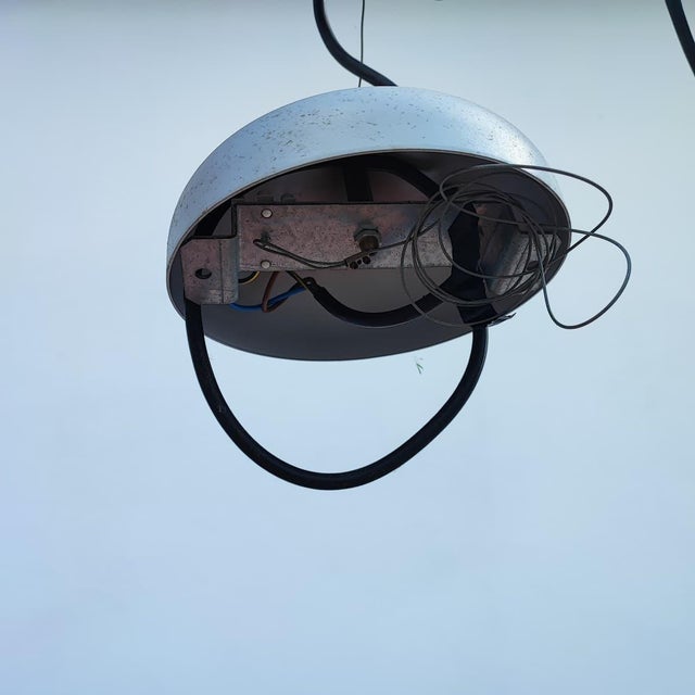 Vintage Industrial Pendants, Set of 3 For Sale - Image 4 of 9