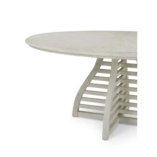 Modern Modern Coastal Dining Table For Sale - Image 3 of 11
