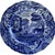 Spode Vintage Set of 4 Authentic Spode Blue Italian Bread & Butter Plate England c.1950s For Sale - Image 4 of 6