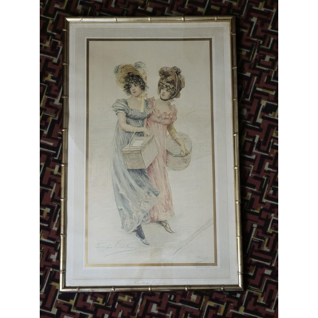 Frédérique Vallet-Bisson, Élégantes, 1900s, Lithographie For Sale - Image 6 of 6