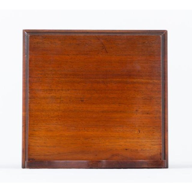 Victorian Bedside Cabinet in Walnut, 1890s For Sale - Image 3 of 5