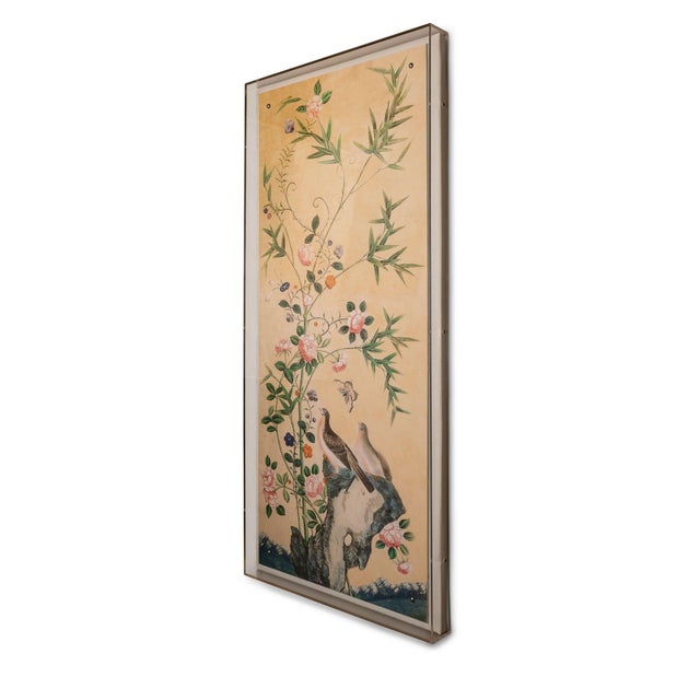 Name: Dupont Panel Left Size: 48"H x 22"W x 2.5"D Du Pont panel artwork is created from inspiration of the Henry Francis...